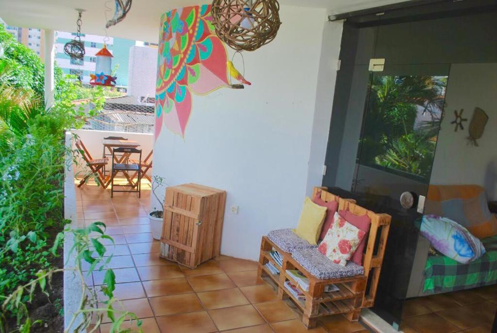 Regiane Beach Pousada Hostel โจเอาเปสโซอา ภายนอก รูปภาพ